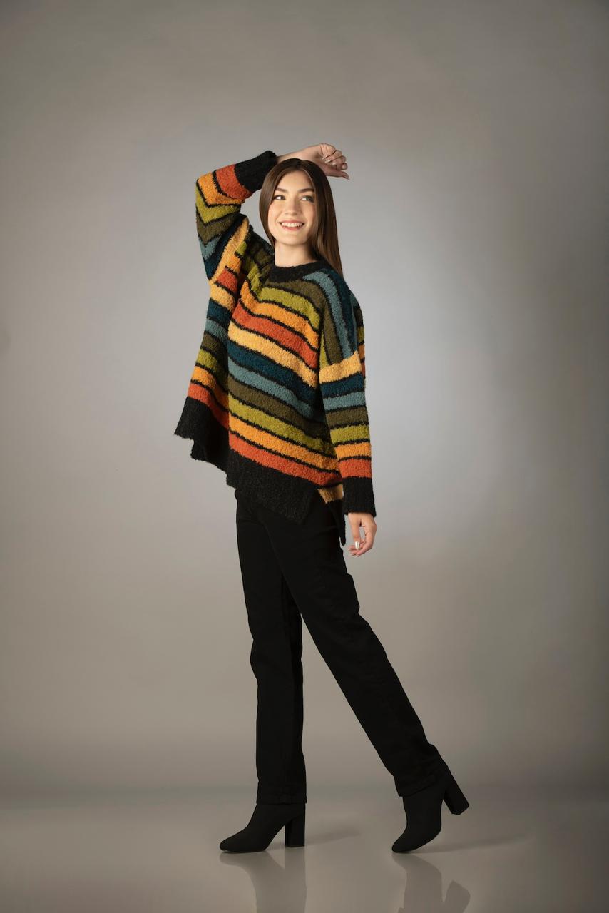 CHOMPA A RAYAS 8 COLORES SanttAlpaca