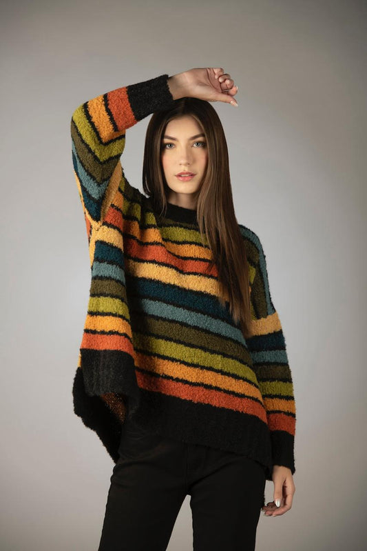 CHOMPA A RAYAS 8 COLORES SanttAlpaca